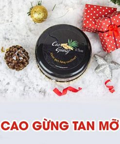 cao gừng tan mỡ