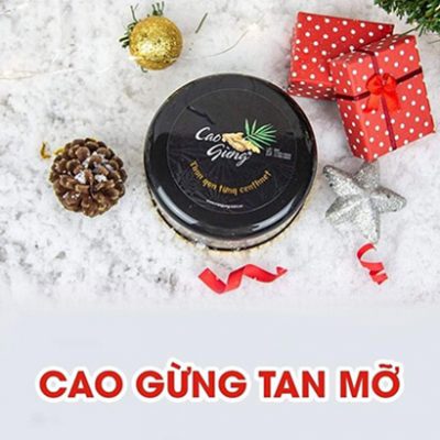 cao gừng tan mỡ
