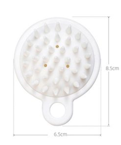 kích thước lược gội đầu massage silicon