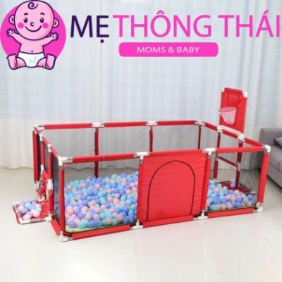 quậy bóng size lớn màu đỏ